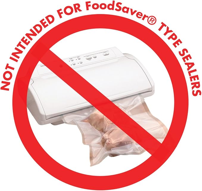 UltraSource - Chamber Machine Pouches 3 Mil Thickness, 7" x 8", Pack of 1000 Vacuum Chamber Pouches, BPA-Free Pre-Cut Chamber Vacuum Sealer Bags with tear notch