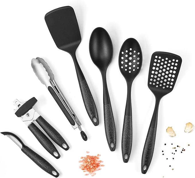 Cuisinart CTG-00-7OTS 7Pc Oceanware Tool and Gadget Set,Black