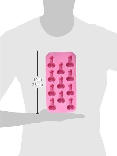 Willy Shaped Ice Cube Tray - Fairly Odd Novelties - Funny Raunchy Novelty Mold Gift