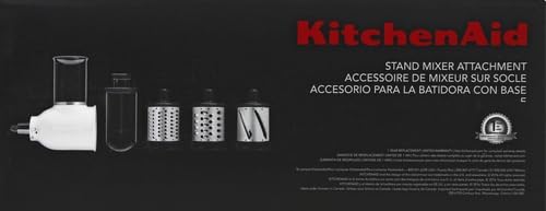 KitchenAid Stand Mixer Attachment,KSMVSA Fresh Prep Slicer/Shredder,(Pack of 2)