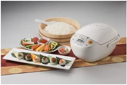 Zojirushi NL-AAC18 Micom Rice Cooker (Uncooked) and Warmer, 10 Cups/1.8-Liters