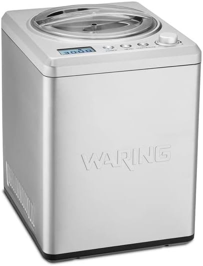 Waring Commercial 2.5 -Quart Compressor Ice Cream Maker 120V