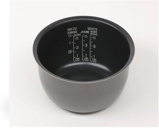 Zojirushi NP-NWC10XB 5.5-Cup Pressure Induction Heating Rice Cooker and Warmer (Stainless Black) & NS-LGC05XB Micom Rice Cooker & Warmer, 3-Cups (uncooked), Stainless Black