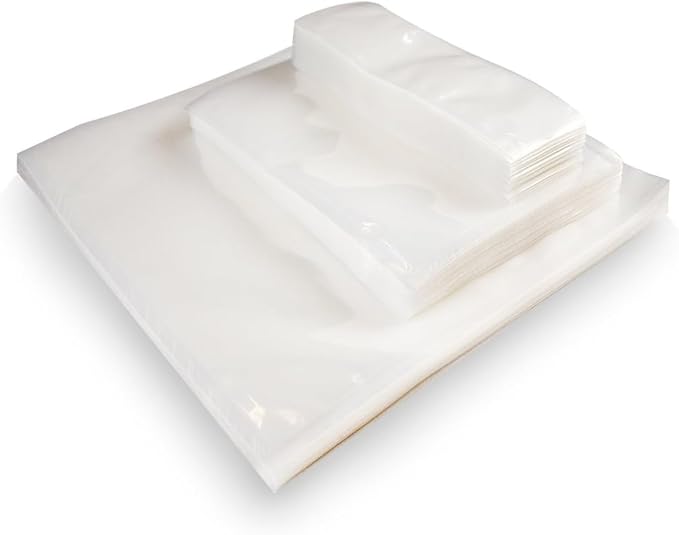 UltraSource - Chamber Machine Pouches 3 Mil Thickness, 7" x 9", Pack of 250 Vacuum Chamber Pouches, BPA-Free Pre-Cut Chamber Vacuum Sealer Bags with tear notch