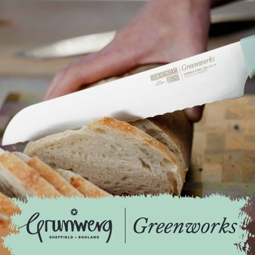 RF Greenworks Bread Knife 20cm Green