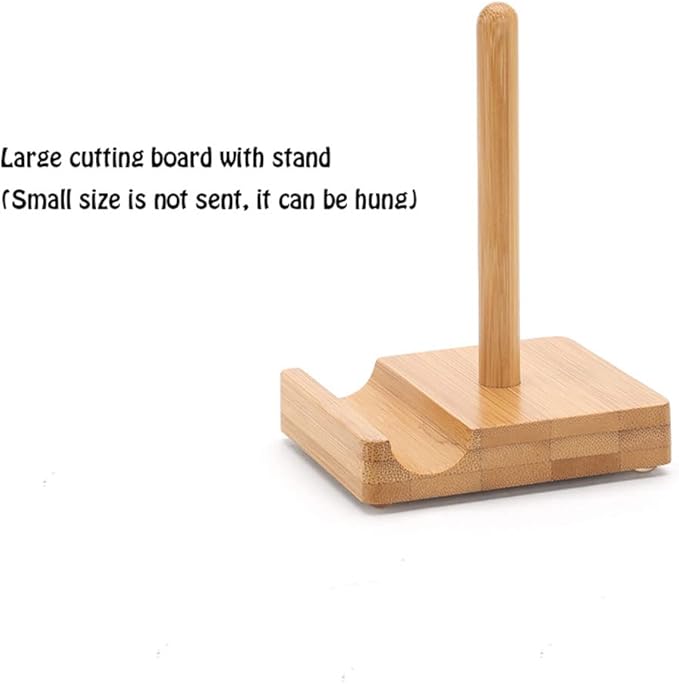 Board Bamboo Cutting Board with Handle Wooden Cutting Board for Kitchen Board Set for Vegetables Meat Cheese Cutting Board for Carving Meat or Vegetables (Carbonized Color M