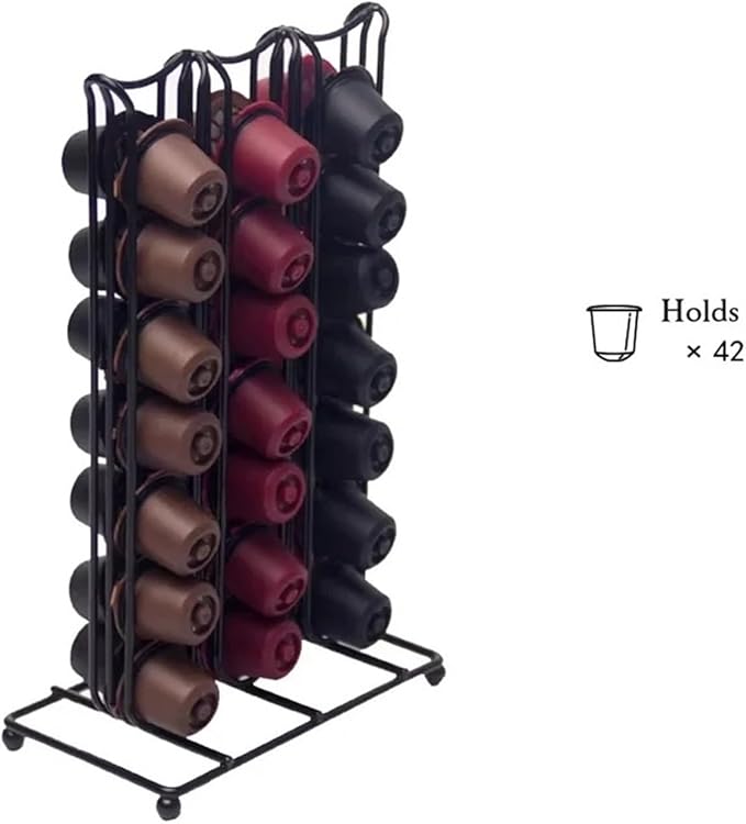 Coffee Capsule Holder Rotating Coffee Pod Rack Carousel Storage Capsule Stand Holder, Compatible For Dolce Gusto,(1pcs)
