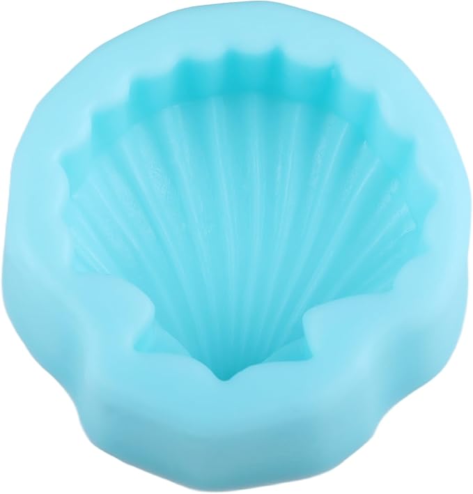 Seashell Silicone Molds Seashell Fondant Mold for Cake Decorating Cupcake Topper Chocolate Candy Gum Paste Polymer Clay