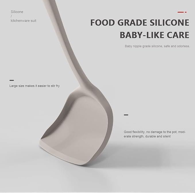 AOTHOD Silicone Cooking Utensils Set - 446°F Heat Resistant Kitchen Utensils,Turner Tongs,Spatula,Spoon,Brush,Whisk,Kitchen Utensil Gadgets Tools Set for Nonstick Cookware,Dishwasher Safe (BPA Free)