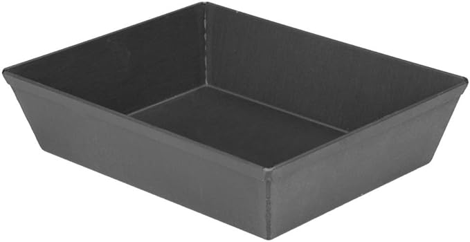 Lloyd Pans Kitchenware 8 Inch by 10 Inch Detroit Style Pizza Pan - PSTK (Pack of 12)