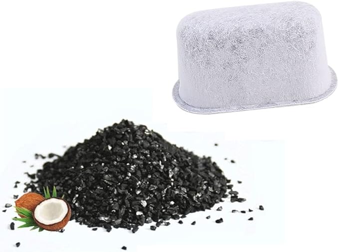 Replacement Parts Water Filter Holder with 3 Pack Charcoal Water Filters,Compatible with cuisinart Coffee Maker (black)