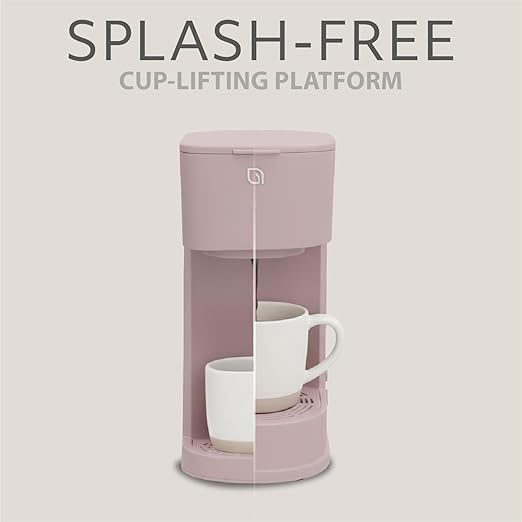 WILLOW Eco Series Single Serve Coffee Maker for K Cup and Ground Coffee, 6 to 12oz Brew Sizes with Strong Brew Option, Small Coffee Machine with Removable Reservoir & Reusable Filter, Eco-Friendly