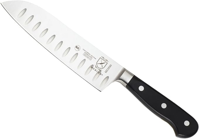 Mercer Culinary M23590 Renaissance, 7-Inch Santoku Knife