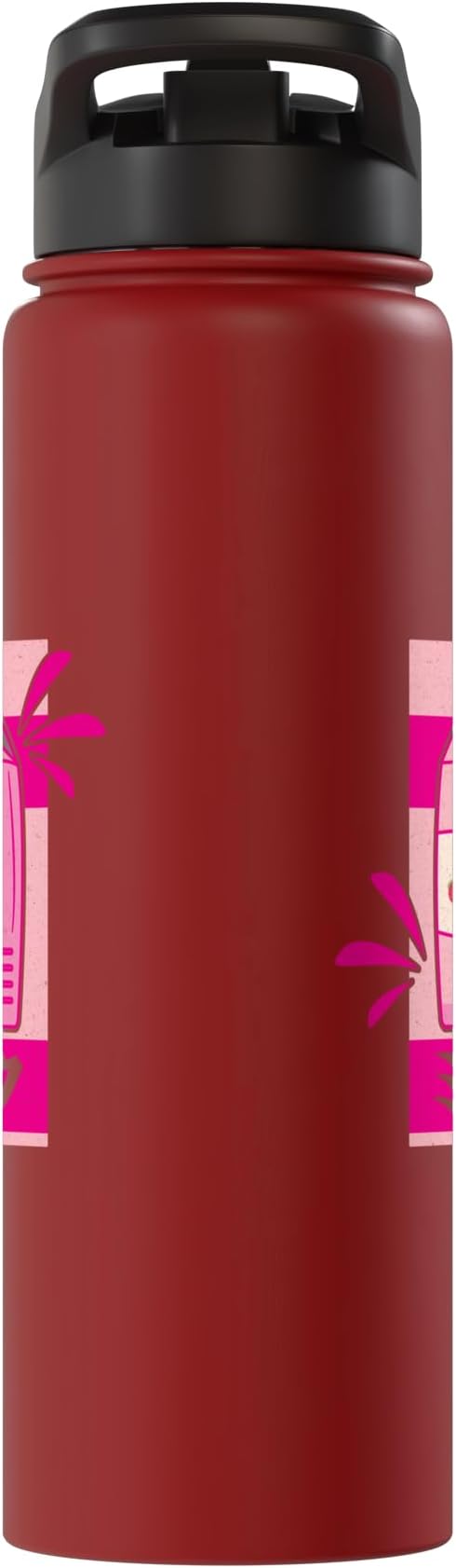 Funny Kawaii Japanese Strawberry Milk Shake Carton Milkshake Stainless Steel Insulated Water Bottle