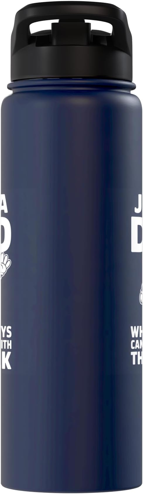Just A Dad Who Always Came Back With The Milk Stainless Steel Insulated Water Bottle