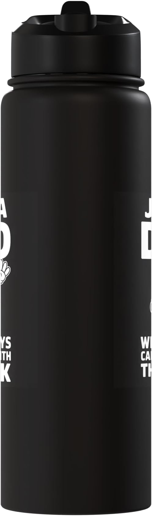 Just A Dad Who Always Came Back With The Milk Stainless Steel Insulated Water Bottle
