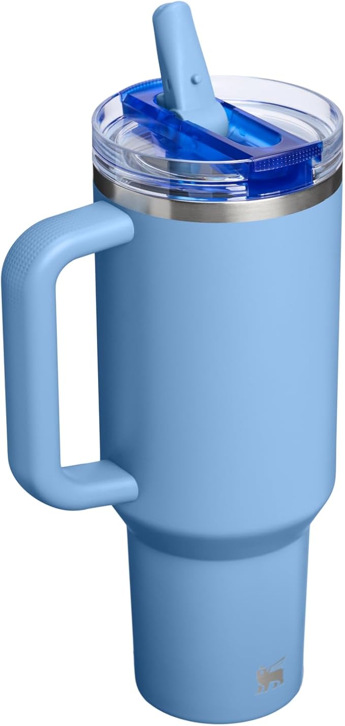 STANLEY Quencher ProTour Flip Straw Tumbler with Leakproof Lid | Built-In Straw & Handle | Cupholder Compatible for Travel | Insulated Stainless Steel Cup | BPA-Free