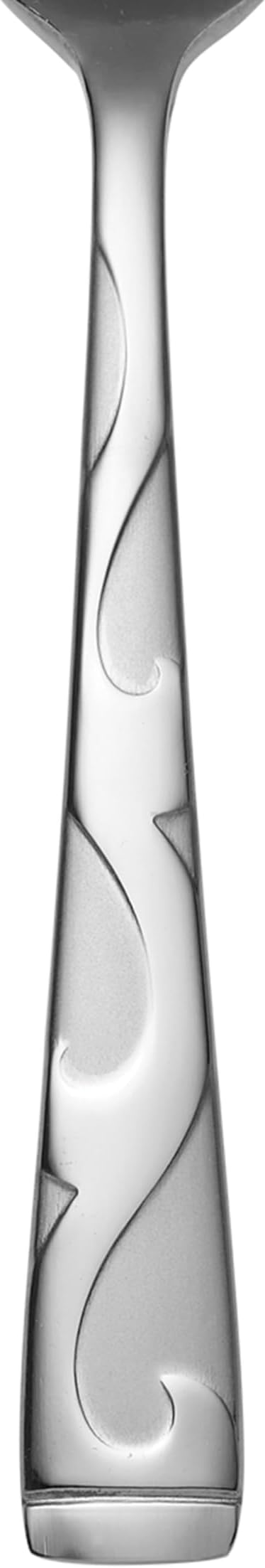 Oneida Silverware Set For 8, Tuscany 45-Piece Everyday Flatware Set with Serving Utensils, Service For 8, 18/0 Stainless Steel, Dishwasher Safe, Knives Spoons And Forks Sets, Dining (Silver, 45 Piece)