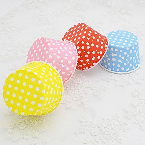 100 Pack Colourful Cake Baking Cups Muffin Cases Paper Heat Resistance Home Party