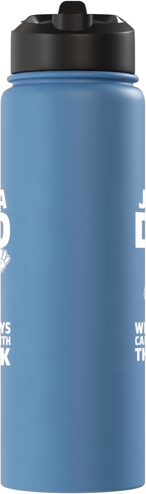 Just A Dad Who Always Came Back With The Milk Stainless Steel Insulated Water Bottle