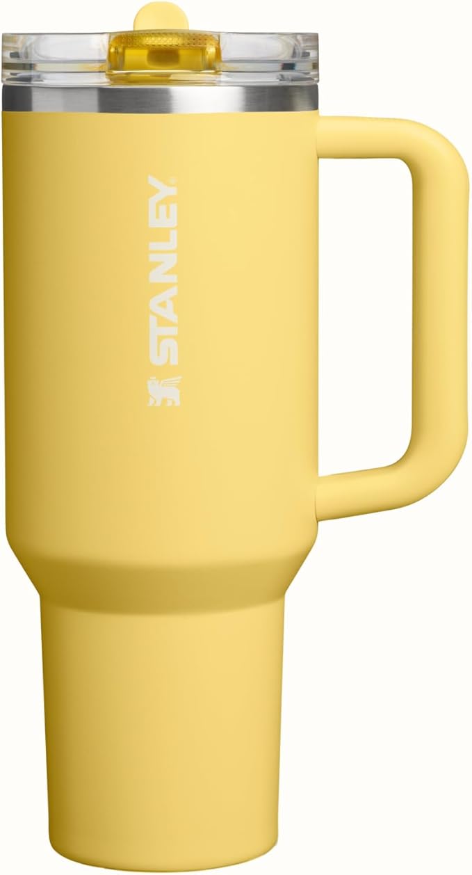STANLEY Quencher ProTour Flip Straw Tumbler with Leakproof Lid | Built-In Straw & Handle | Cupholder Compatible for Travel | Insulated Stainless Steel Cup | BPA-Free