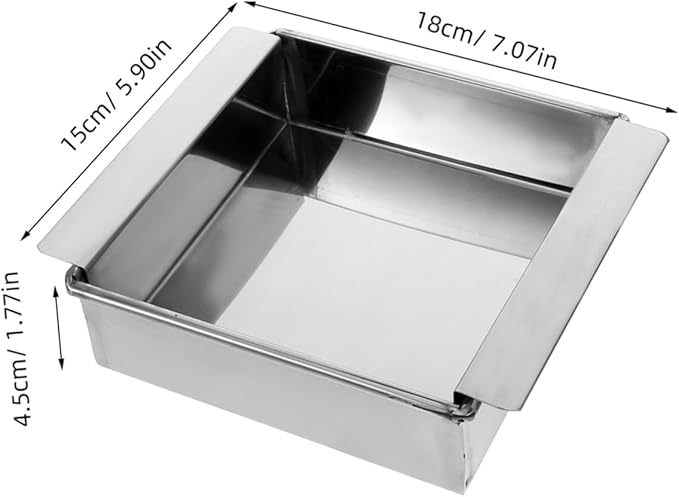 Stainless Steel Tofu Press Mold User-friendly Diy Tofu Maker for Homemade Soybean Curd Versatile Cooking Tool with Japanese Design for Snacks and Desserts