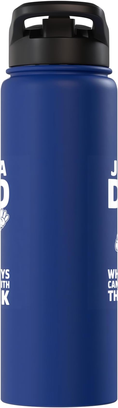 Just A Dad Who Always Came Back With The Milk Stainless Steel Insulated Water Bottle