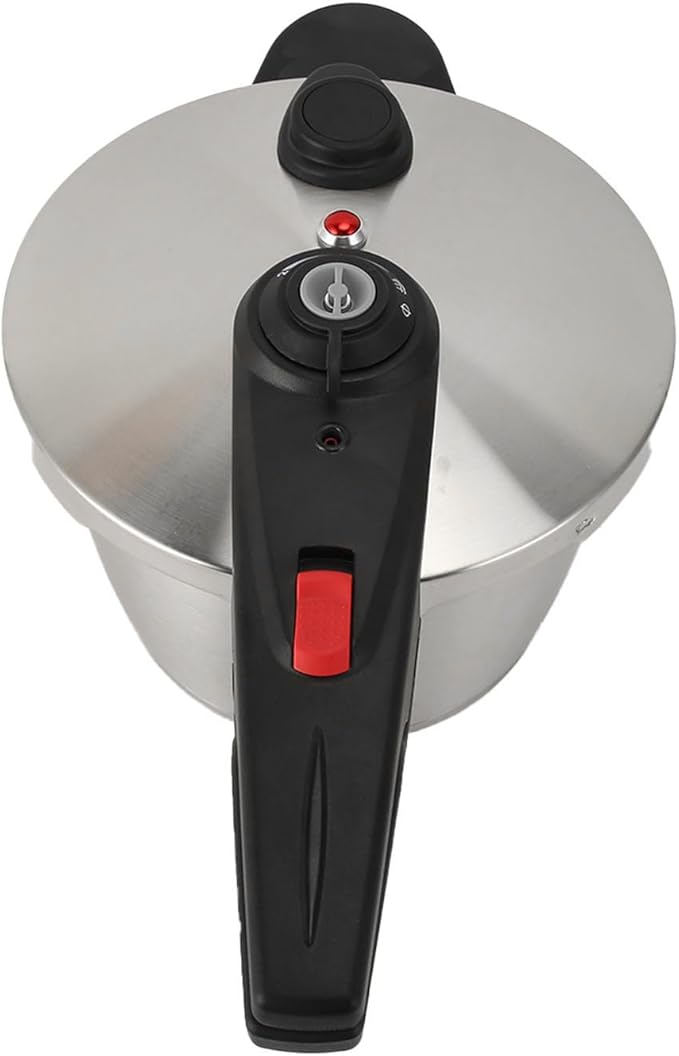 GLOGLOW Electric Pressure Cooker 304 Stainless Steel Multi Cooker, Quick Cooking for Home Kitchen with Pressure Control and Versatile Functions Kitchen Appliances (6L)