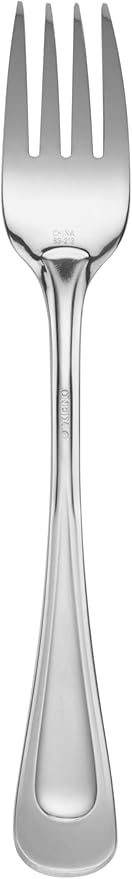 Oneida Silverware Set For 8, Satin Sand Dune 45-Piece Everyday Flatware Set with Serving Utensils, Service For 8, 18/0 Stainless Steel Silverware, Knives Spoons and Forks (Silver, 45 Piece)