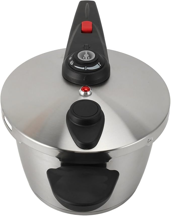 GLOGLOW Electric Pressure Cooker 304 Stainless Steel Multi Cooker, Quick Cooking for Home Kitchen with Pressure Control and Versatile Functions Kitchen Appliances (6L)