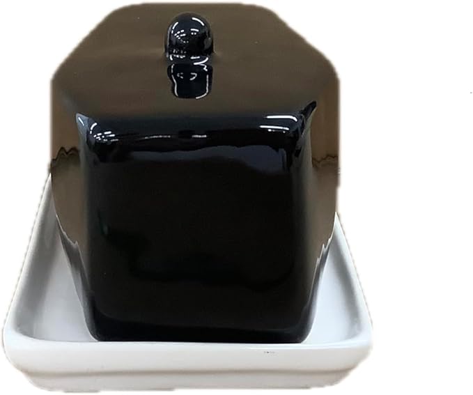 Rae Dunn Butter Dish (Coffin (RIP), One Size)