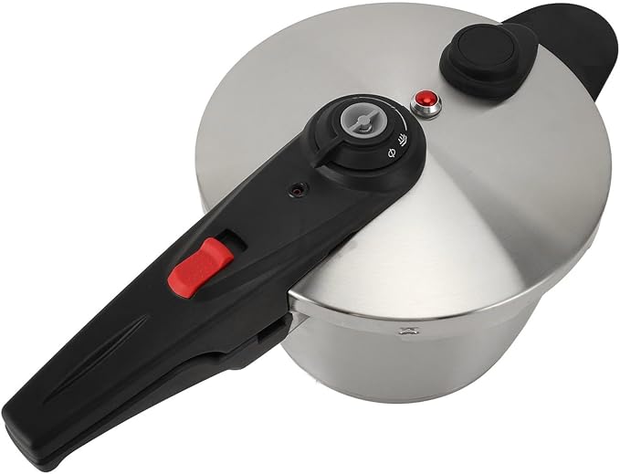 GLOGLOW Electric Pressure Cooker 304 Stainless Steel Multi Cooker, Quick Cooking for Home Kitchen with Pressure Control and Versatile Functions Kitchen Appliances (6L)