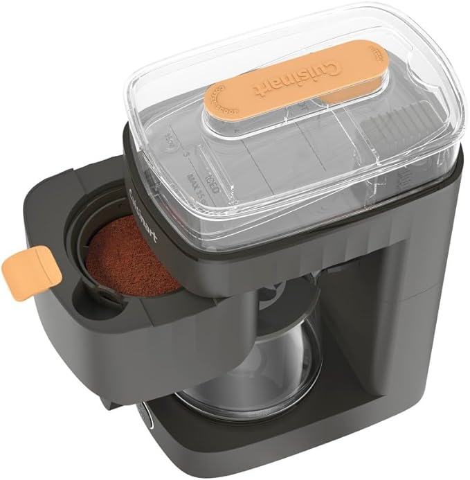 Cuisinart Soho™ 5-Cup Coffee Maker, 800 watts, Black, DCC-5BK