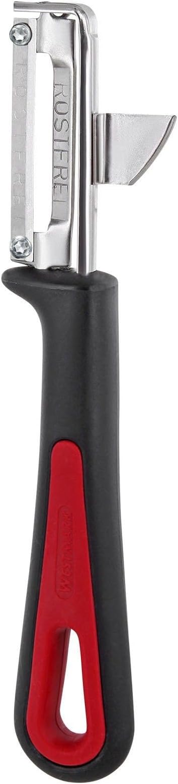 Westmark Germany Stainless Steel Swivel Vegetable Peeler (Red/Black)