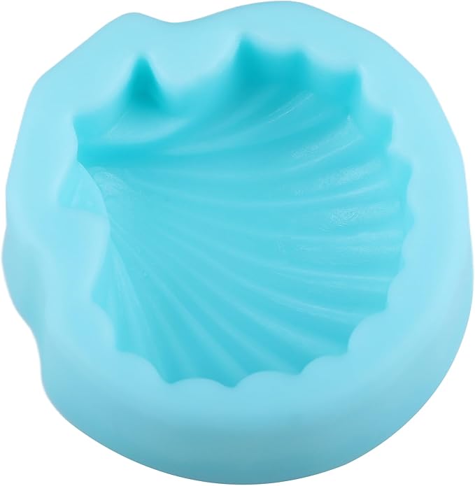 Seashell Silicone Molds Seashell Fondant Mold for Cake Decorating Cupcake Topper Chocolate Candy Gum Paste Polymer Clay
