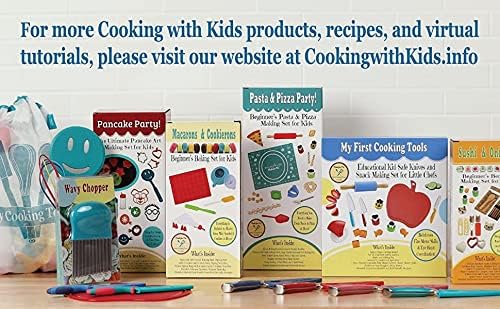 Cooking with Kids - Turquoise Nylon Mesh Storage Bag - Kids' Cooking & Baking Tools - 17" x 11" - Drawstring Closure - Hanging, Sturdy Handles