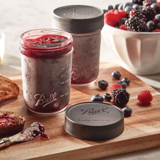 Ball Mason Jar Leak-Proof Lids, Regular Mouth, 6 CT (Pack of 8)