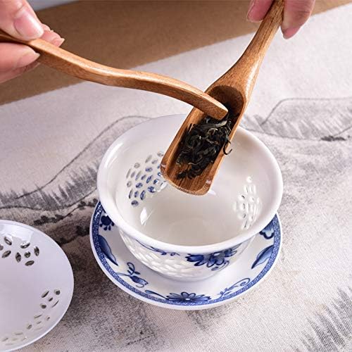 6 Pack Silicone Tea Infuser, Reusable Tea Bags Tea Strainer Filter Tea Steeper Tea Diffuser Tea Holder for Loose Leaf Tea with Spoon