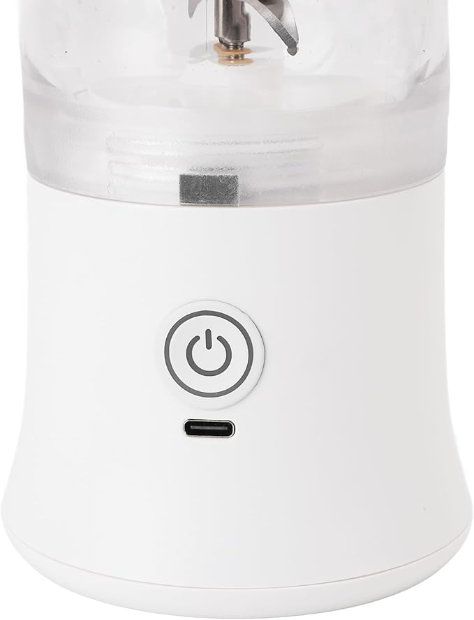 Irfora 600ml Portable Blender with RGB Light, Mini Juicer Cup for Smoothies, USB C Rechargeable Juicer Cup with Stainless Steel Blades