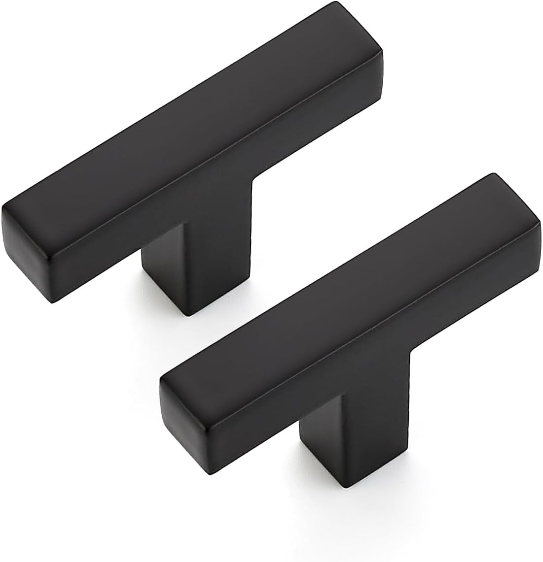 Ravinte 15 Pack Solid Single Hole Slim Square Bar Drawer Handles Kitchen Cabinet Handles Black Drawer Pulls Kitchen Cabinet Hardware Kitchen Handles Matte Black Cabinet Pulls