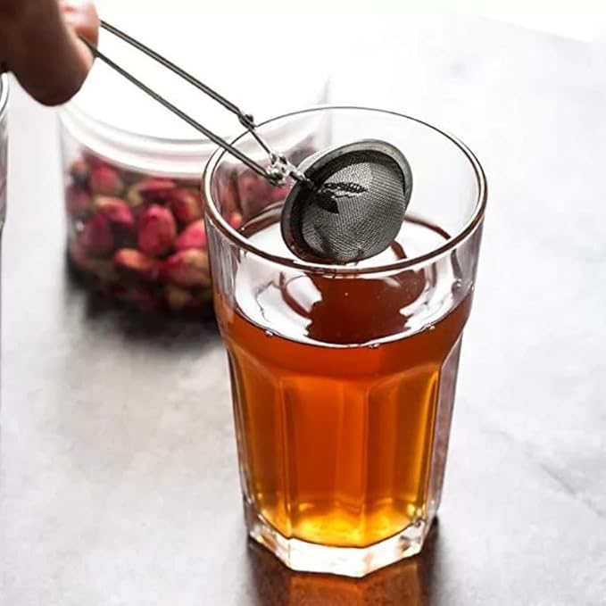 nap Ball Tea Strainer, Ridworg 3 Pack Premium Stainless Steel Tea Infuser with Handle for Loose Leaf Tea Fine Mesh Tea Balls Filter Infusers