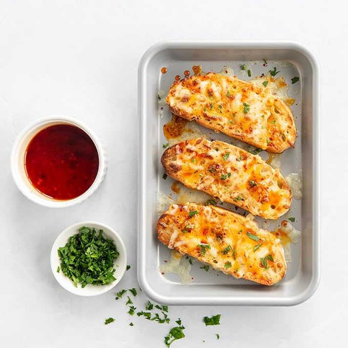 Nordic Ware Brilliant™ Colorful Bakeware 10 x 7 Eighth Sheet Pan, Nonstick made without PFAS or PTFE for safe cooking; Small-batch baking, roasting and reheating