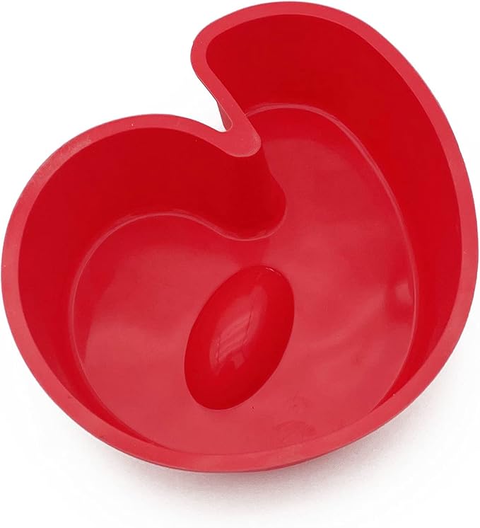 9 Pieces Middle Size Silicon Number Cake Moulds Silicone Cake Mold (6 inch)