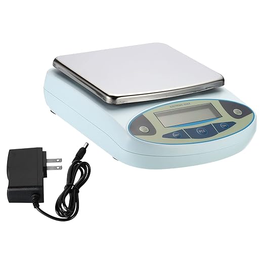 PATIKIL Lab Scale 5000gx0.01g, High Precision Electronic Analytical Balance Sensitive, Digital Precision Scale for Jewelry Laboratory Science