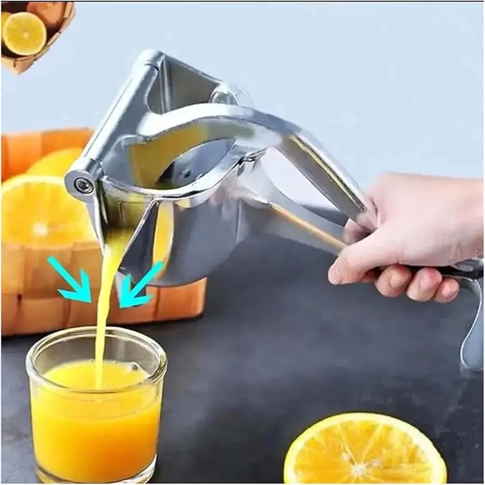 Juicer, Fruit Juice Squeezer Manual Aluminum Press Extractor Orange Lemon Citrus Juicer Handheld Kitchen Tool Home Bar Kitchen