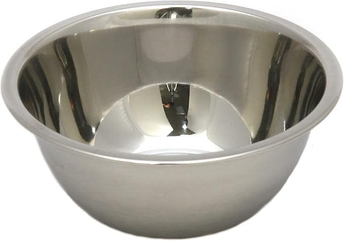 Chef Craft Brushed Mixing Bowl, 3/4 Quart, Stainless Steel