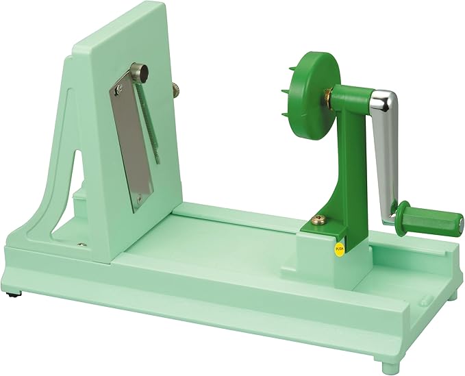 Winco Turning Slicer built in straight blade Winco VTS-3G NEW Green