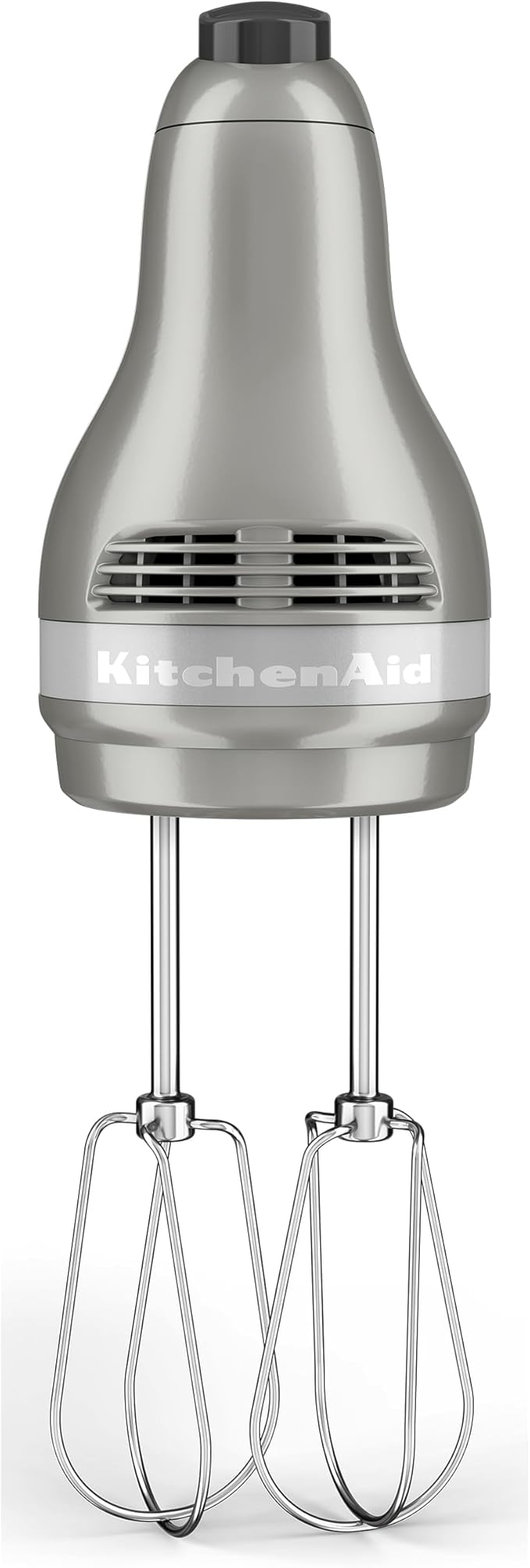 KitchenAid 5-Speed Ultra Power Hand Mixer - KHM512, Contour Silver & Variable Speed Corded Hand Blender KHBV53, Charcoal Grey