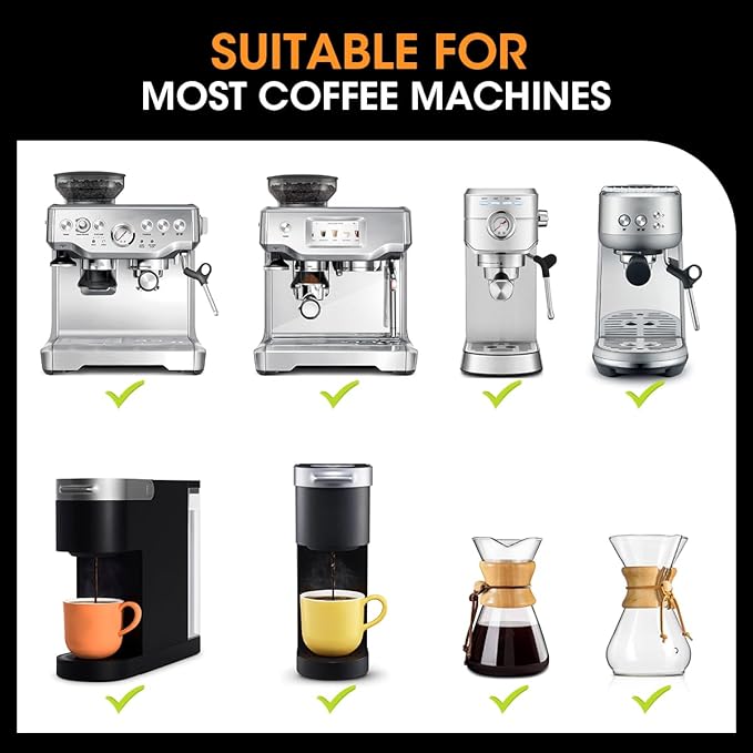 AIEVE XL Espresso Cooling Ball, 2 Pack Upgraded Large Coffee Chiller, Stainless Steel Chilling Ball Iced Coffee Accessories Espresso Accessories for Nespresso Breville Espresso Machine