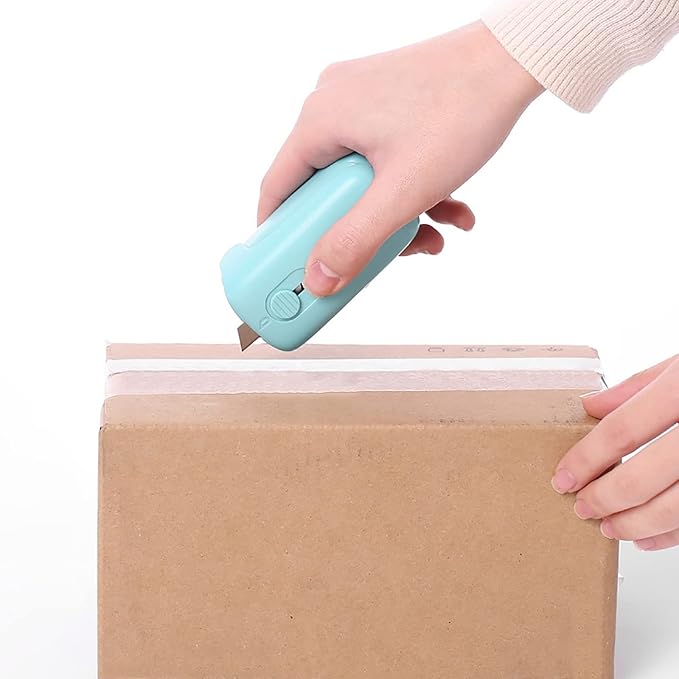 Handheld Heat Vacuum Sealer Snack Sealer Portable Mini Plastic Sealer Household Plastic Bag Food Sealer Hand Pressure Sealer (Color : Green, Size : 8x3.8x4cm)